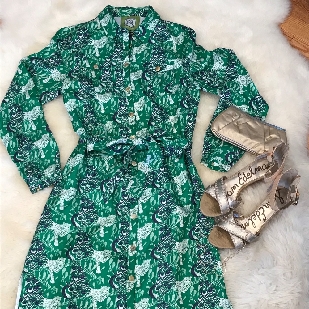 Elizabeth McKay silk shirtdress